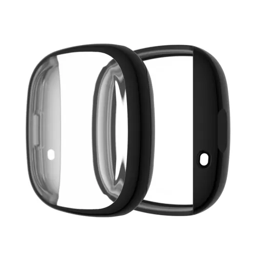 TPU Ochranný obal Fitbit Versa 3 / Fitbit Sense čierny