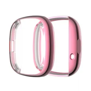TPU Ochranný obal Fitbit Versa 3 / Fitbit Sense ružový