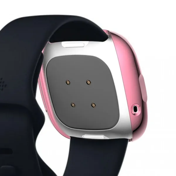 TPU Ochranný obal Fitbit Versa 3 / Fitbit Sense ružový