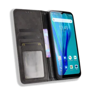BUSINESS Peňaženkový kryt pre Oukitel C23 Pro čierny