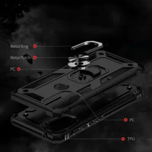RING Ochranný obal pre Motorola Moto G71 5G čierny