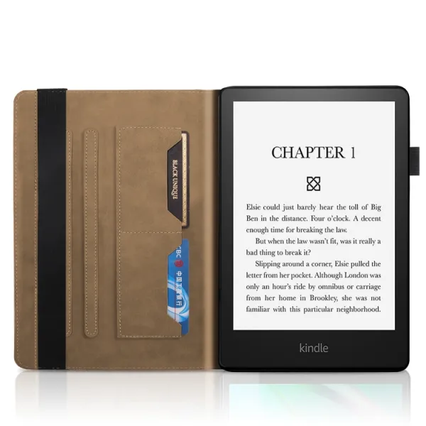 ART TREE Zaklápacie puzdro Amazon Kindle Paperwhite 5 2021 hnedé