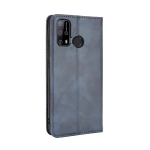 BUSINESS Peňaženkový kryt pre Oukitel C23 Pro modrý