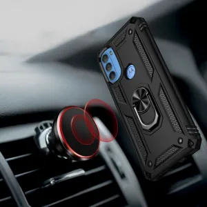 RING Ochranný obal pre Motorola Moto G71 5G čierny