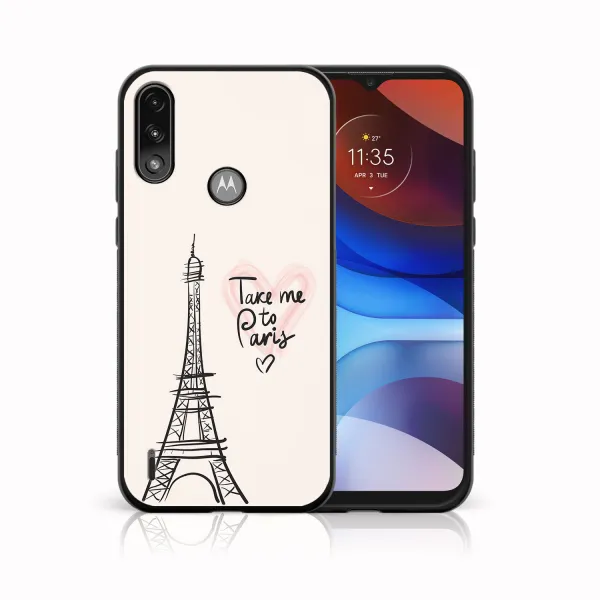 MY ART Silikónový kryt Motorola Moto E7 Power / E7i Power PARIS (057)