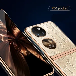 GKK PHANTOM Ochranný obal Huawei P50 Pocket strieborný