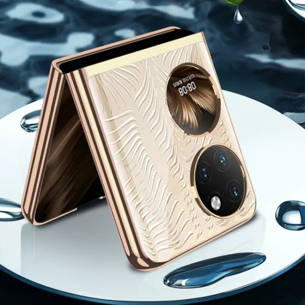 GKK PHANTOM Ochranný obal Huawei P50 Pocket strieborný
