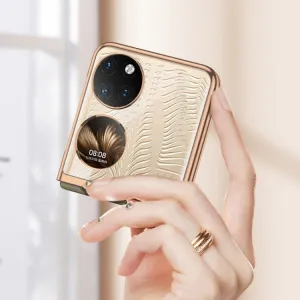 GKK PHANTOM Ochranný obal Huawei P50 Pocket strieborný
