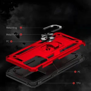 RING Ochranný obal pre Oppo Reno6 5G červený