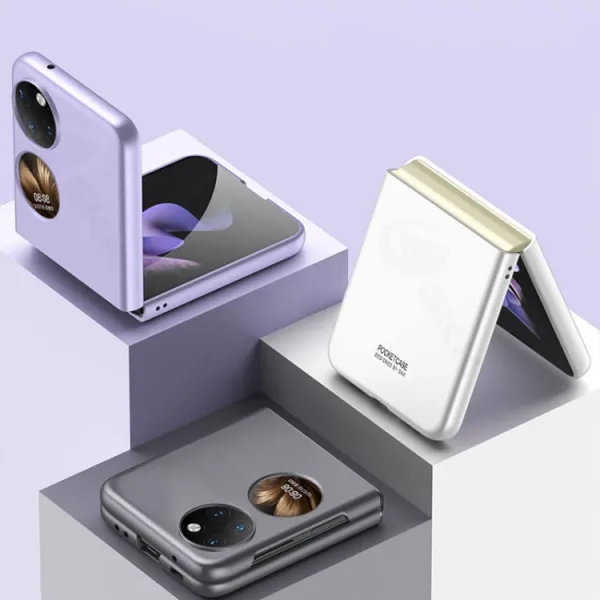 GKK Plastový kryt Huawei P50 Pocket biely