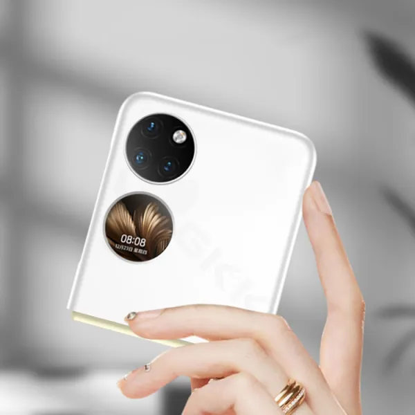 GKK Plastový kryt Huawei P50 Pocket biely