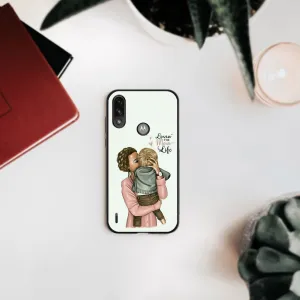 MY ART Silikónový kryt Motorola Moto E7 Power / E7i Power MOM LIFE (118)