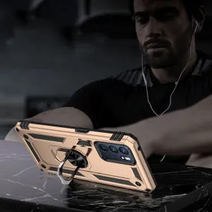 RING Ochranný obal pre Oppo Reno6 5G zlatý