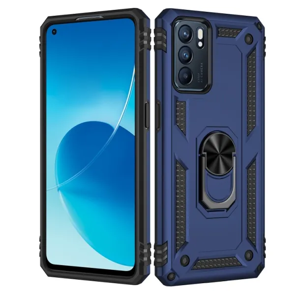 RING Ochranný obal pre Oppo Reno6 5G modrý