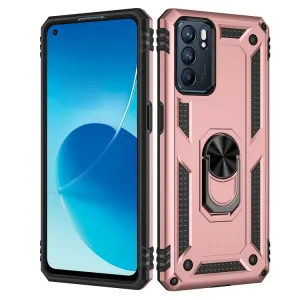 RING Ochranný obal pre Oppo Reno6 5G ružový
