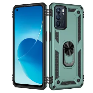 RING Ochranný obal pre Oppo Reno6 5G zelený
