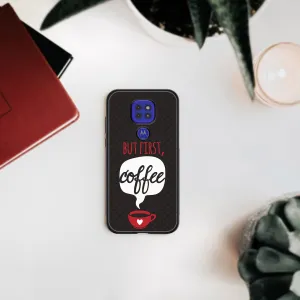 MY ART Silikónový kryt Motorola Moto G9 Play / E7 Plus COFFEE (056)