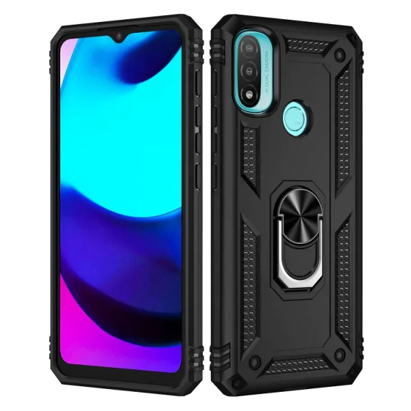 RING Ochranný obal pre Motorola Moto E20 / E30 / E40 čierny