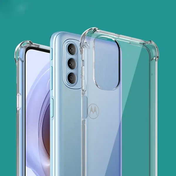IMAK Ochranný silikónový kryt + fólia Motorola Moto G31 / G41 čierny