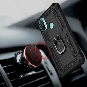 RING Ochranný obal pre Motorola Moto E20 / E30 / E40 čierny