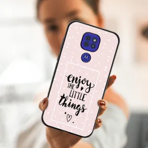 MY ART Silikónový kryt Motorola Moto G9 Play / E7 Plus LITTLE THINGS (039)
