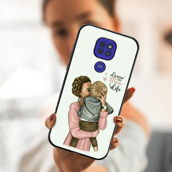 MY ART Silikónový kryt Motorola Moto G9 Play / E7 Plus MOM LIFE (118)