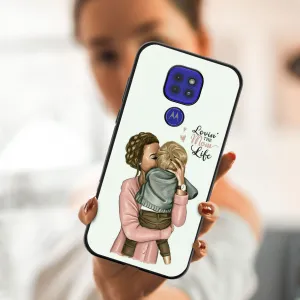 MY ART Silikónový kryt Motorola Moto G9 Play / E7 Plus MOM LIFE (118)