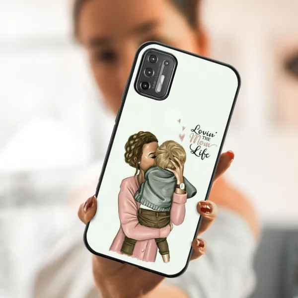 MY ART Silikónový kryt Motorola Moto G9 Plus MOM LIFE (118)