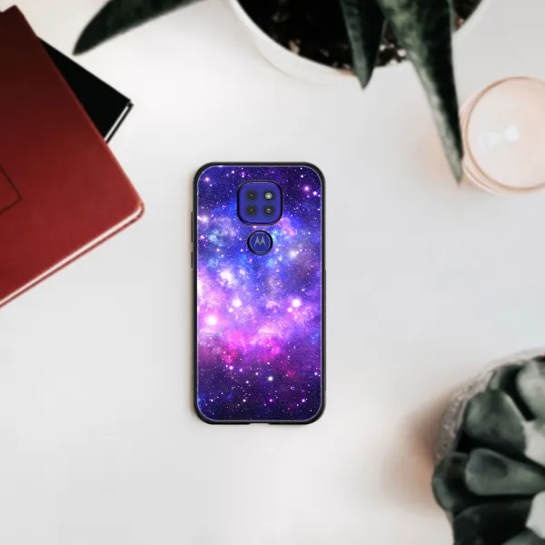 MY ART Silikónový kryt Motorola Moto G9 Play / E7 Plus GALAXY (015)