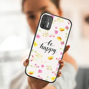 MY ART Silikónový kryt Motorola Moto G9 Plus BE HAPPY (019)