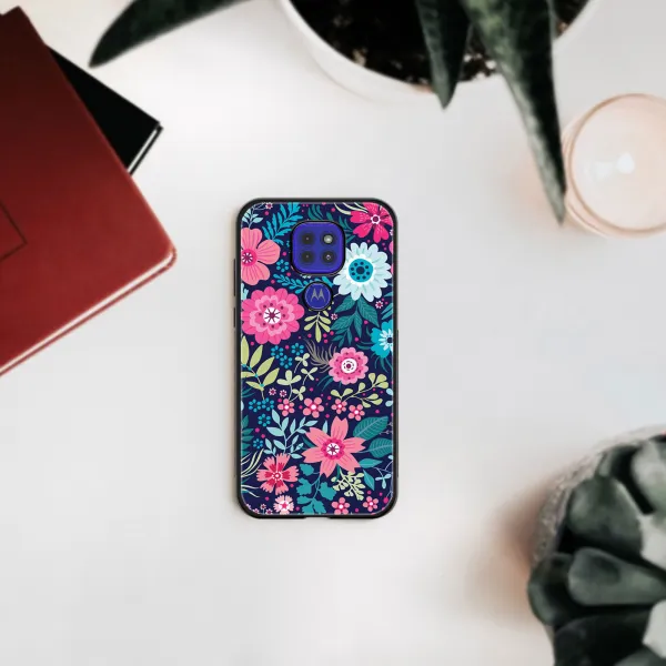 MY ART Silikónový kryt Motorola Moto G9 Play / E7 Plus FLORA (038)