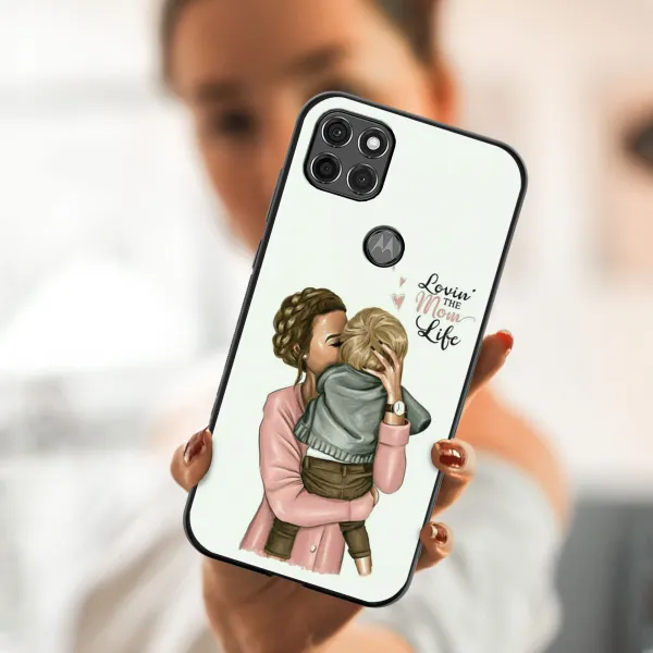 MY ART Silikónový kryt Motorola Moto G9 Power MOM LIFE (118)