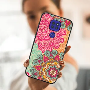 MY ART Silikónový kryt Motorola Moto G9 Play / E7 Plus MANDALA (043)