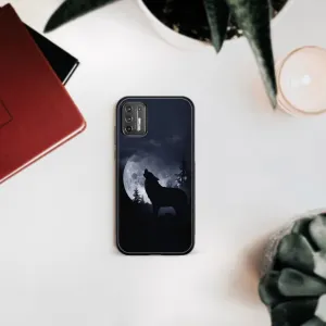 MY ART Silikónový kryt Motorola Moto G9 Plus WOLF (247)
