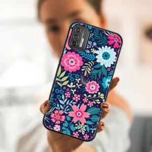 MY ART Silikónový kryt Motorola Moto G9 Plus FLORA (038)