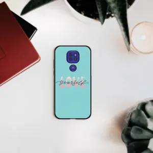 MY ART Silikónový kryt Motorola Moto G9 Play / E7 Plus YOURSELF (051)