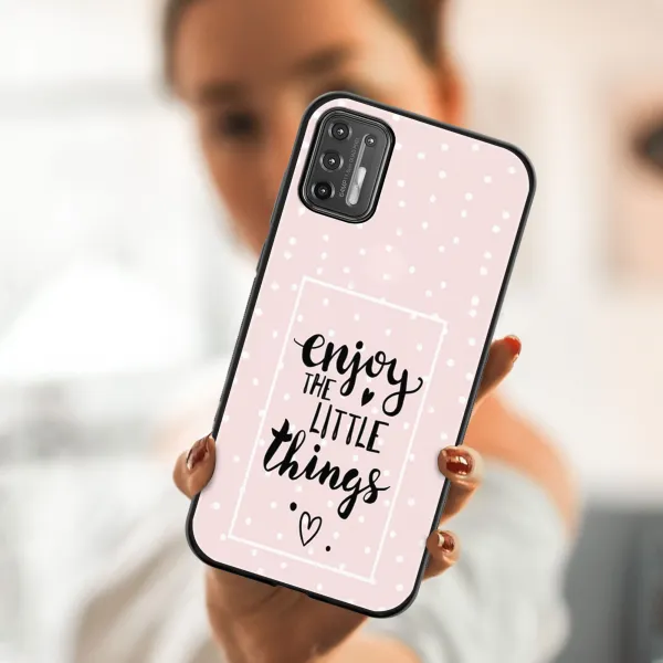MY ART Silikónový kryt Motorola Moto G9 Plus LITTLE THINGS (039)