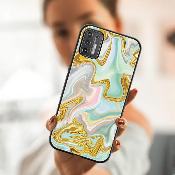 MY ART Silikónový kryt Motorola Moto G9 Plus NEON (041)