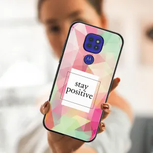 MY ART Silikónový kryt Motorola Moto G9 Play / E7 Plus POSITIVE (053)