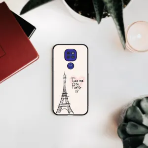 MY ART Silikónový kryt Motorola Moto G9 Play / E7 Plus PARIS (057)