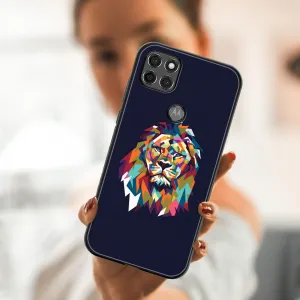 MY ART Silikónový kryt Motorola Moto G9 Power LION (246)
