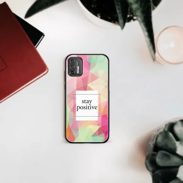 MY ART Silikónový kryt Motorola Moto G9 Plus POSITIVE (053)