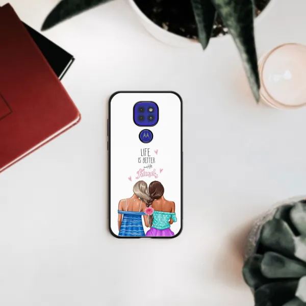 MY ART Silikónový kryt Motorola Moto G9 Play / E7 Plus FRIENDS (060)