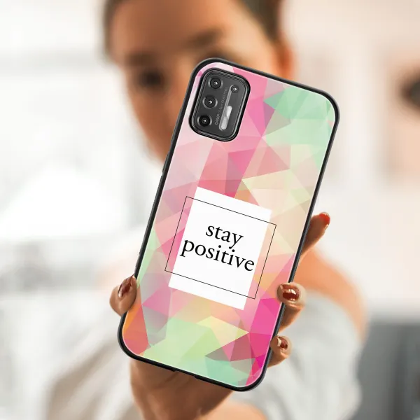 MY ART Silikónový kryt Motorola Moto G9 Plus POSITIVE (053)