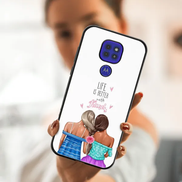 MY ART Silikónový kryt Motorola Moto G9 Play / E7 Plus FRIENDS (060)