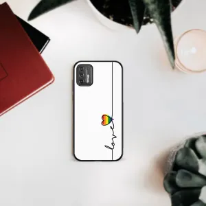 MY ART Silikónový kryt Motorola Moto G9 Plus LOVE (054)