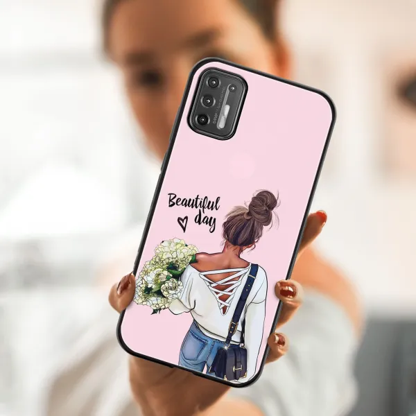 MY ART Silikónový kryt Motorola Moto G9 Plus DAY (136)