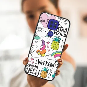 MY ART Silikónový kryt Motorola Moto G9 Play / E7 Plus UNICORN (063)