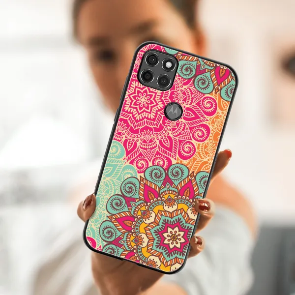MY ART Silikónový kryt Motorola Moto G9 Power MANDALA (043)