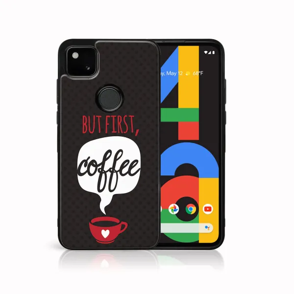 MY ART Silikónový kryt Google Pixel 4a COFFEE (056)